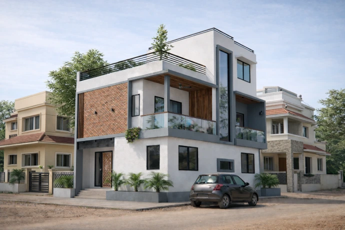 3 BHK Residential bunglow